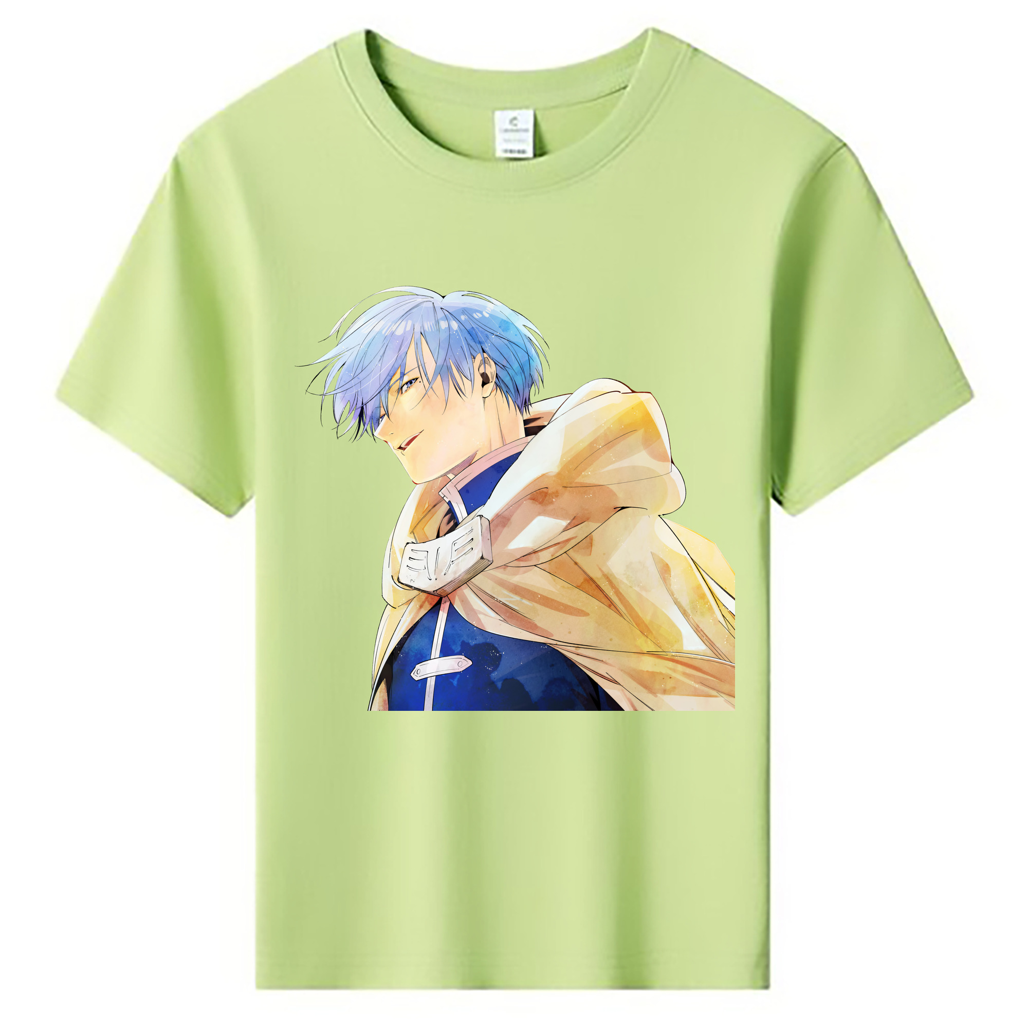 （画像用） 葬送のフリーレン Frieren 綿100％キッズTシャツ（フロントプリント）